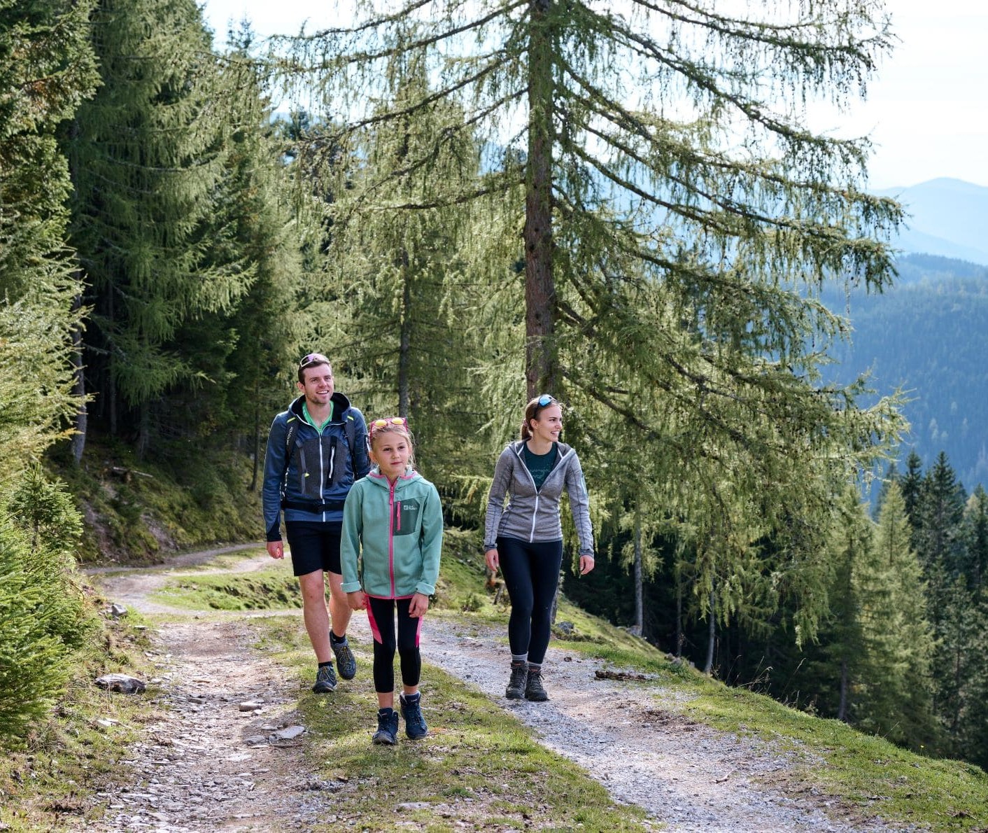 Familienwanderurlaub © Matthias Fritzenwallner