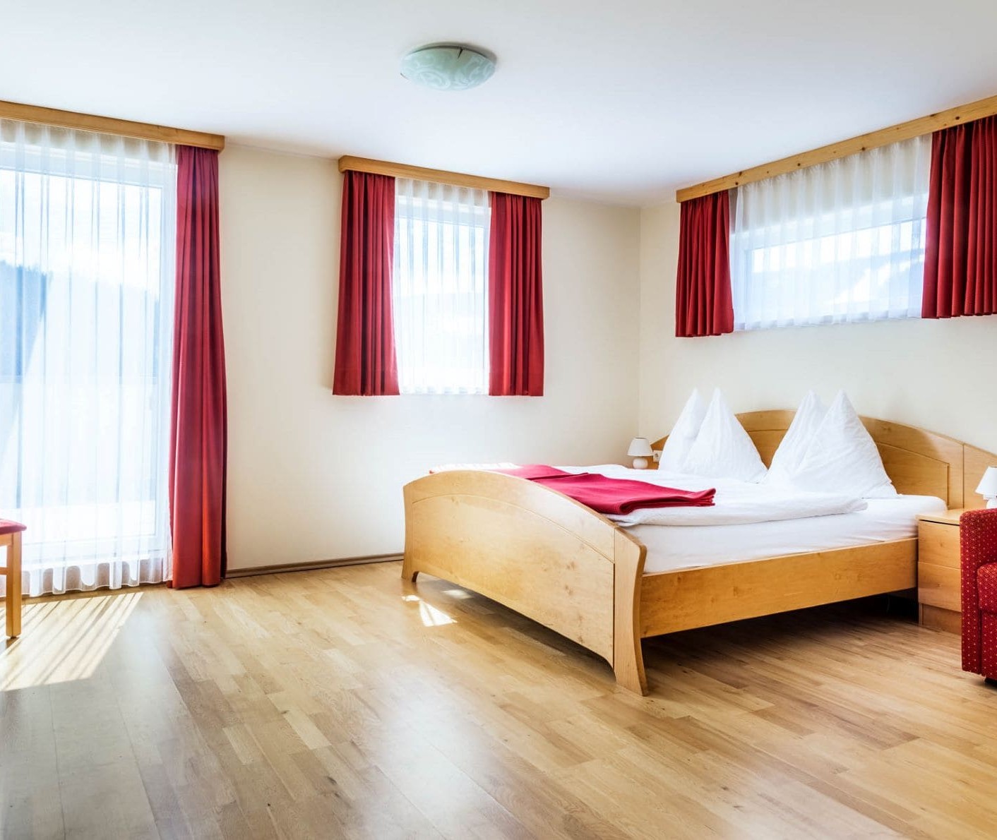 Schlafzimmer mit Balkon © Bernd Suppan