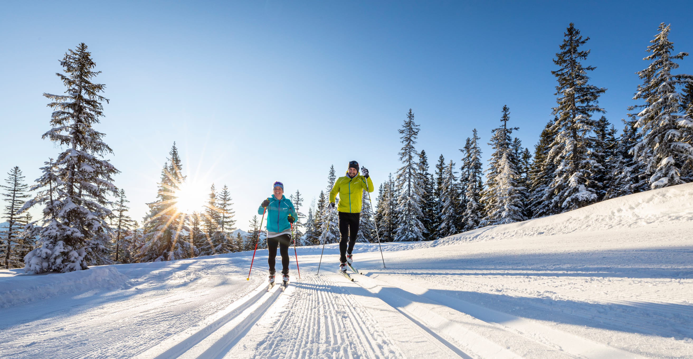 Langlaufen in Filzmoos im Salzburger Land © Christian Fischbacher/TVB Filzmoos