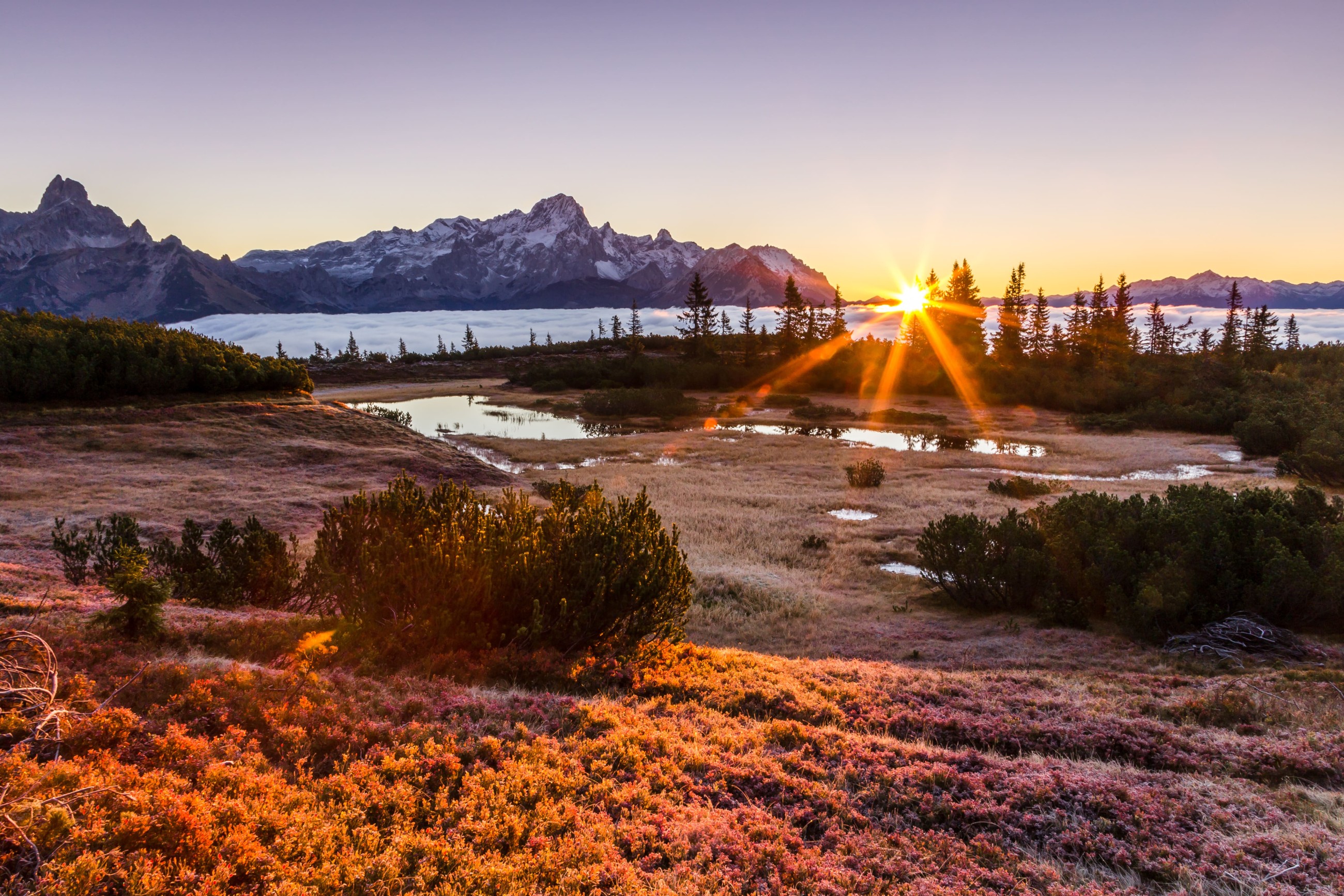 Traumhaftes Bergpanorama in Filzmoos Foto Coen Weejes