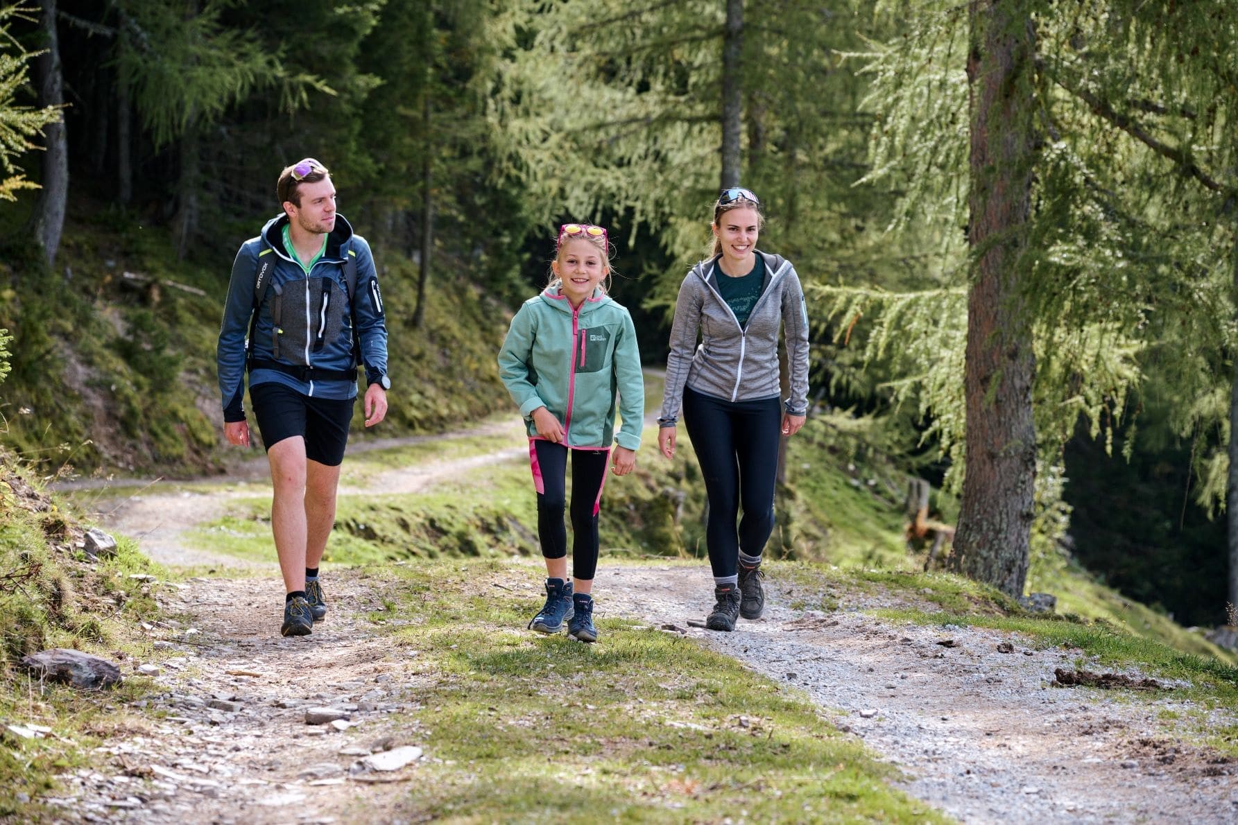 Wanderurlaub mit der Familie © Matthias Fritzenwallner