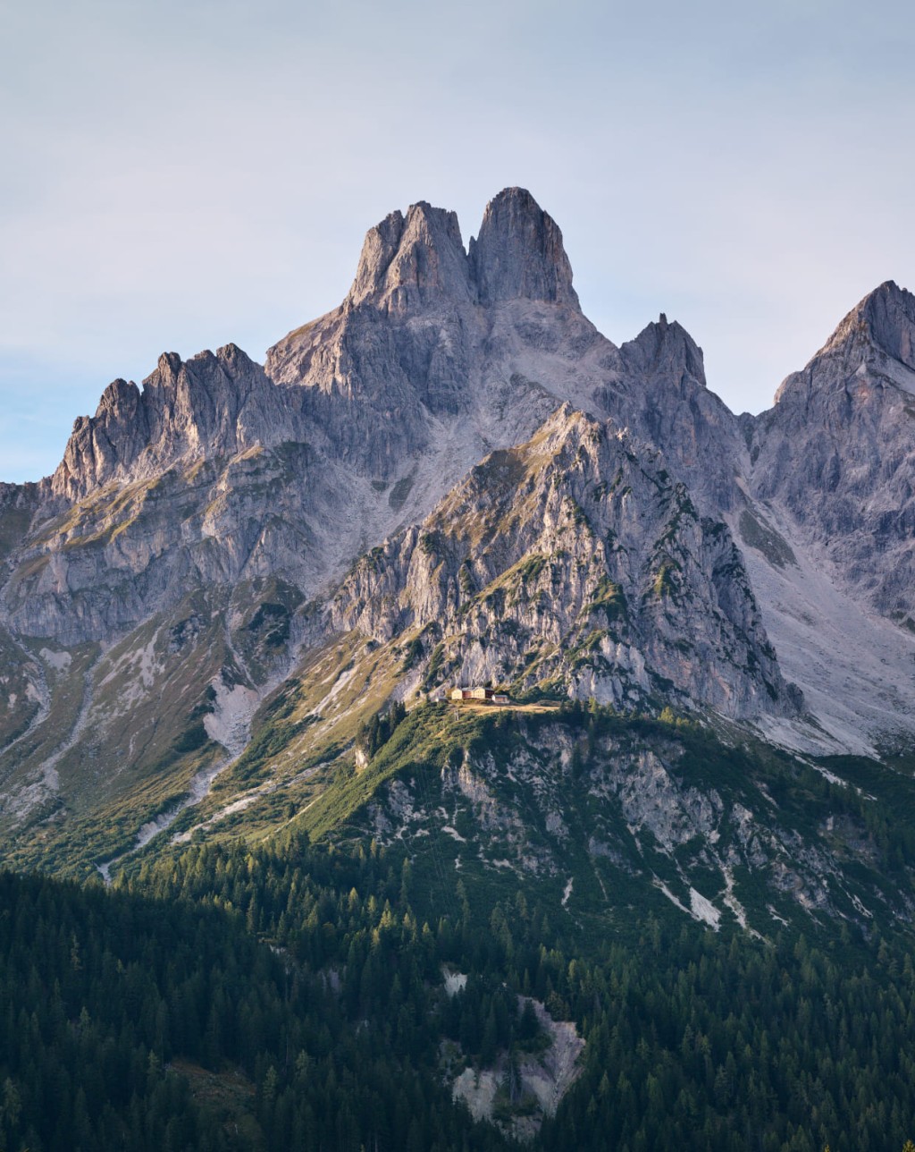 Traumhafter Blick auf die Bischofsmütze von Filzmoos © Matthias Fritzenwallner