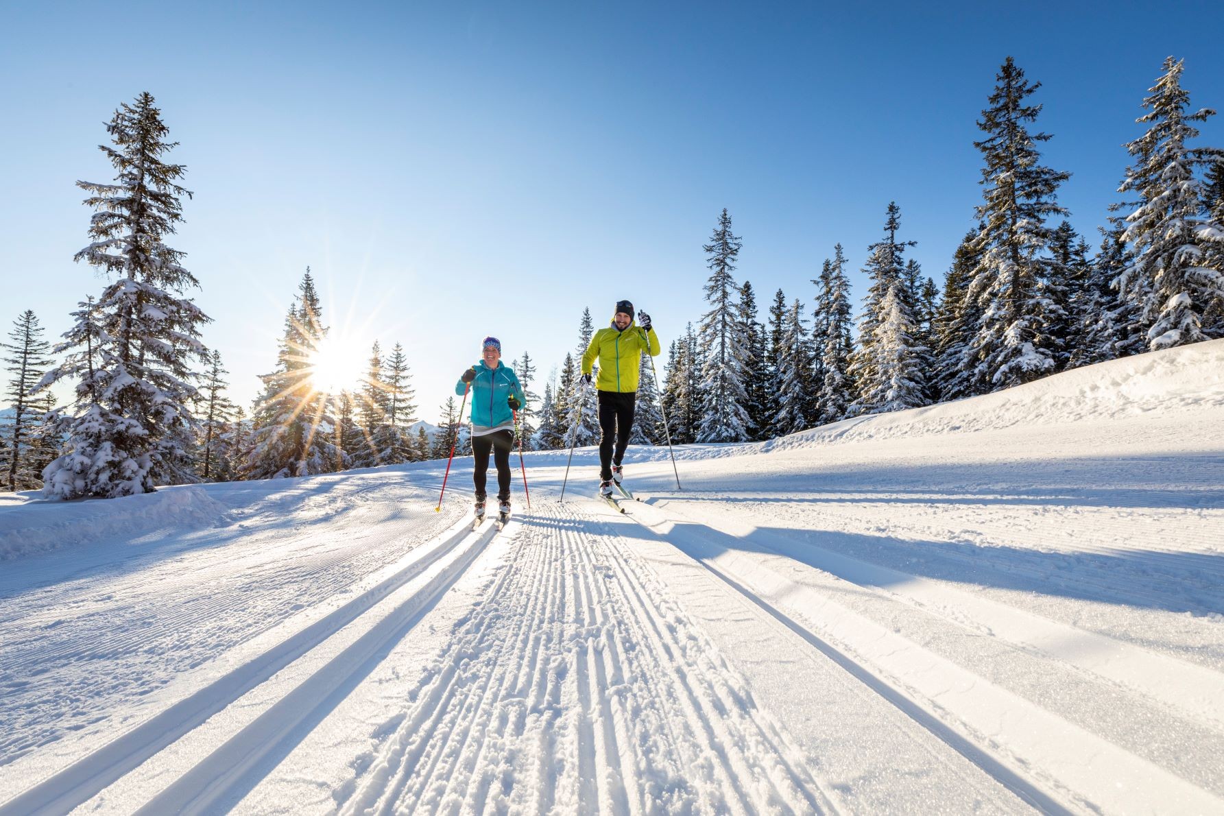 Bestens präparierte Langlaufpisten findet man im Salzburger Land © Christian Fischbacher/TVB Filzmoos