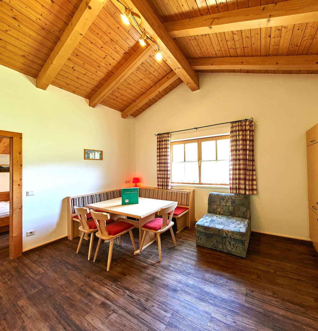 Wohnküche mit Mansarde für gemütliche Stunden