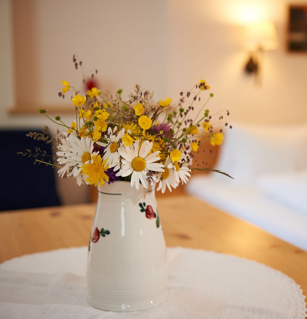 Mit Liebe zum Detail dekoriert